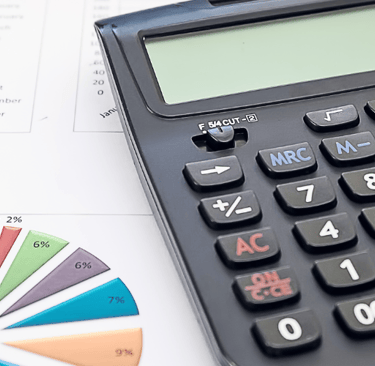 financial graphs with calculator