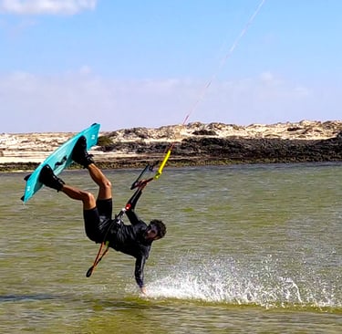 Nuestro instructor haciendo un hand-slide