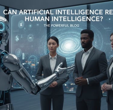 can artificial intelligence replace human intelligence