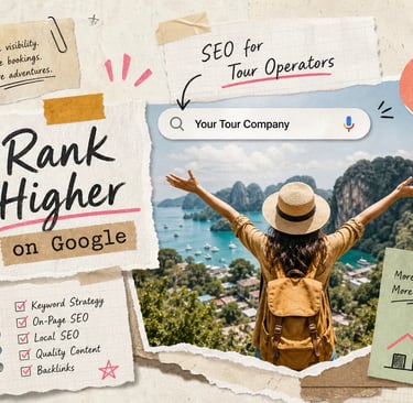 how do tour operators rank higher on google