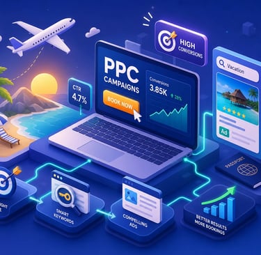 how to run high converting ppc campaigns for a travel business