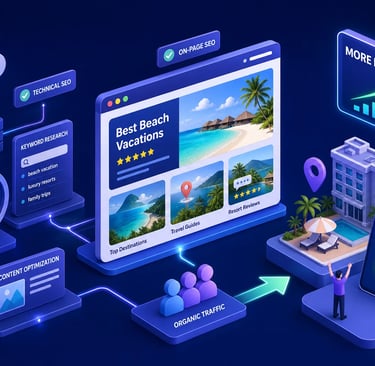 travel seo strategy