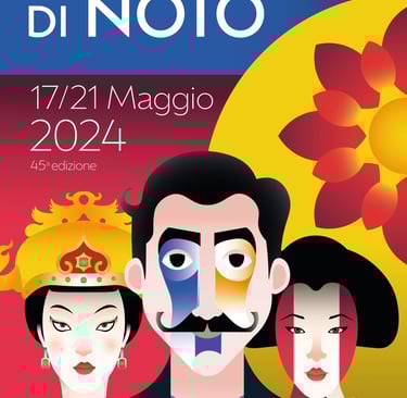 locandina infiorata di noto 2024