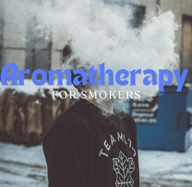 Cayla Henri Wax Melts: a man with a cigarette in his mouth and smoke coming out of his mouth