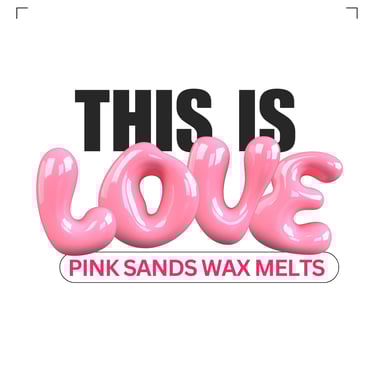 Cayla Henri: a pink and white sign that says this is love