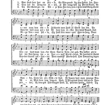 sheet music of hymn two