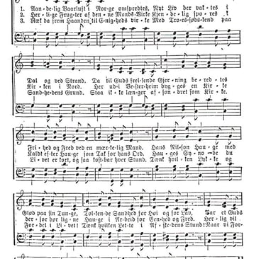 sheet music of hymn five