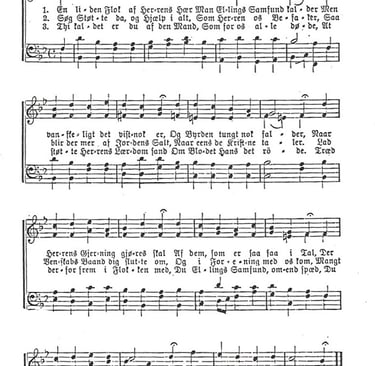 sheet music of hymn six