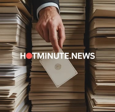 a person holding a passport and a passport case