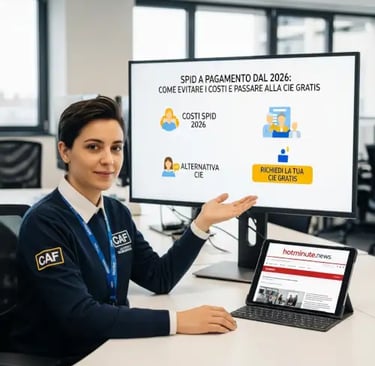 a woman in a blue sweater and a laptop computer