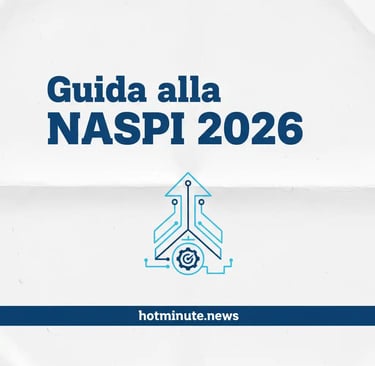 a white paper with a blue and white logo