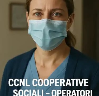 a woman in a blue scrubsuit and a mask on her face