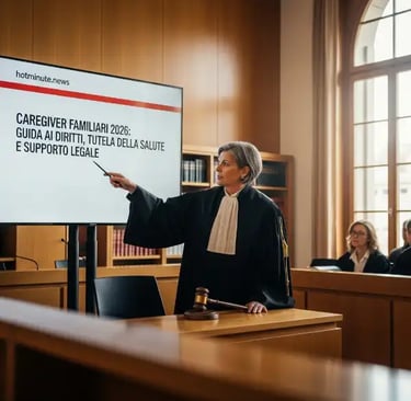 a judge in a courtroom with a judge and a judge