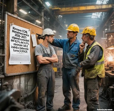 a group of men in hard hats and safety vests