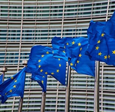 bandiere della comunità europea