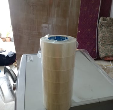 High quality packing tape used by Seemanchal Packers & Movers for secure packing and moving services