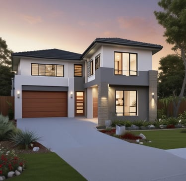 Spacious kitchen with modern appliances and island bench