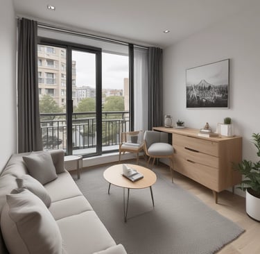 Stylish Gold Coast apartment with ocean views at sunset