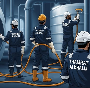 تنظيف الخزانات في الباحة – مياه نظيفة وصحية للعائلة 