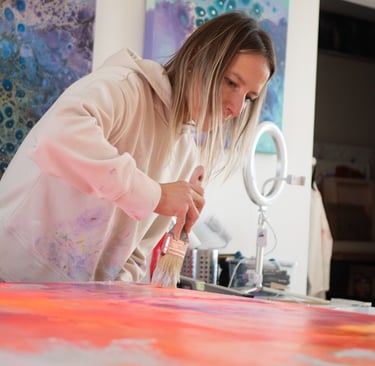 peinture, photo d'art, peintre, peinture abstrait