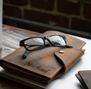 Personalized Leather Journal