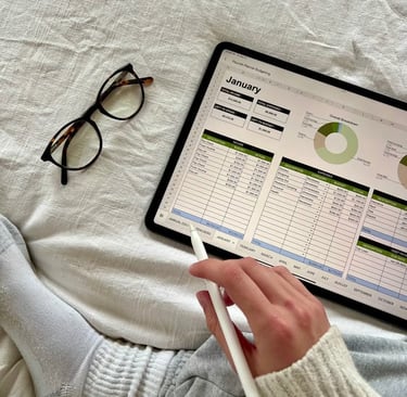 financial dashboard