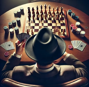 echecs et bluff