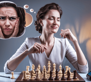l'expression corporelle aux échecs