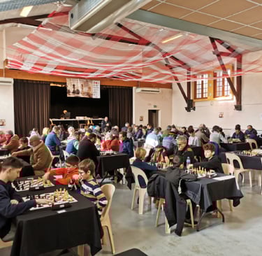 Pendant le tournoi échecs et truffes