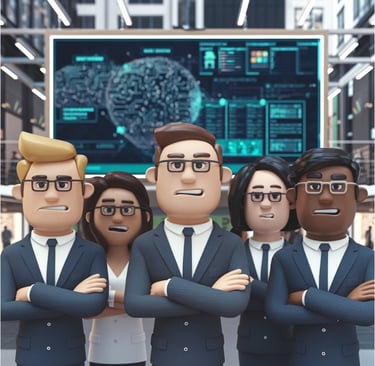 a group of animated animated animated animated characters