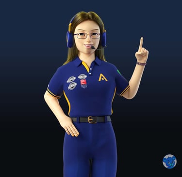 personagem 3D e mascote 3D