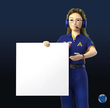 personagem 3D e mascote 3D
