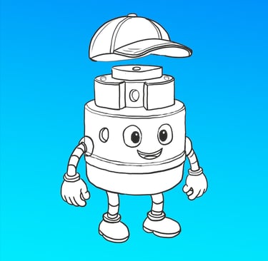 mascote 3d e personagem 3d