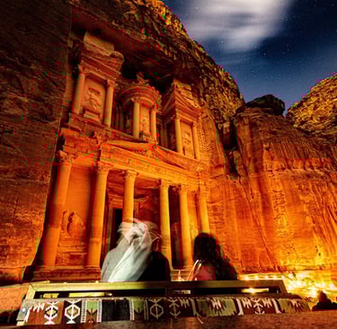 Curiosidade de Petra. Exclusive Jordan