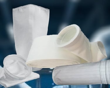 Bag filter water or dust, cloth, dust collector, silo