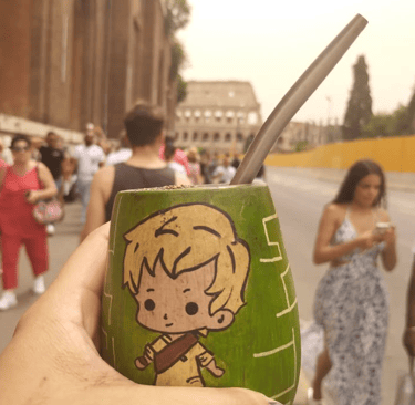 mate en roma, coliseo