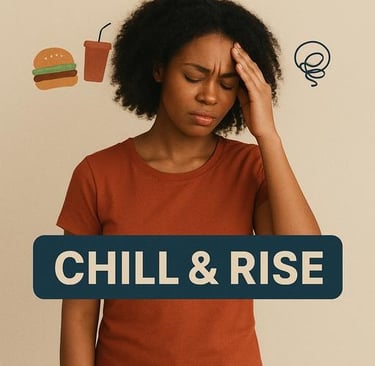 a woman with a hamburger