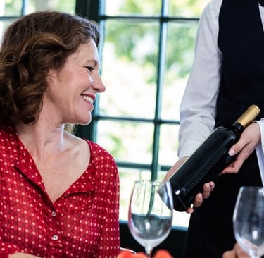 Sommelier et vin