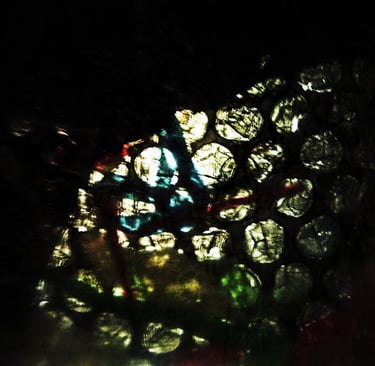 Dark eye photo stock from recycled plastic bubble wrap 