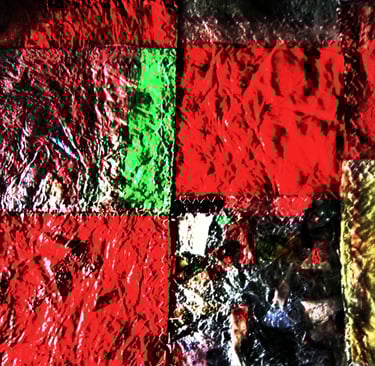 Plastic texture patchwork photo stock
