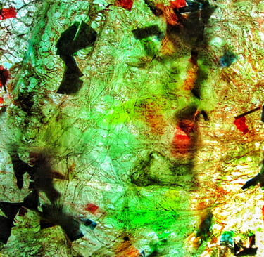 Soft green sprinkle abstract photo stock