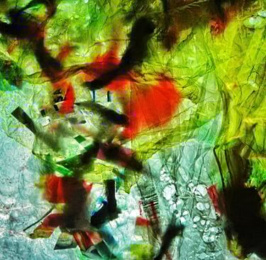 Recycled plastic yellow abstract photo stock
