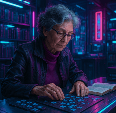 Mujer 70 años mente activa