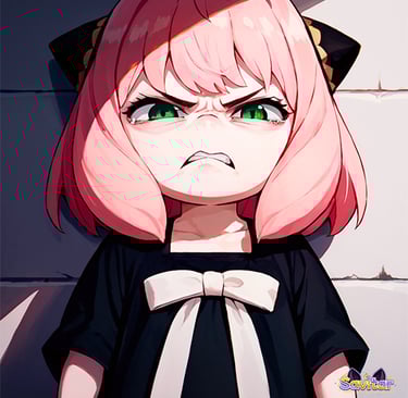 Anya Forger Disgusted Face