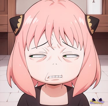 Anya Forger Excalibur Face
