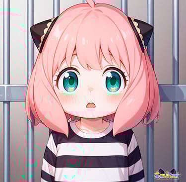 Anya Forger in prison