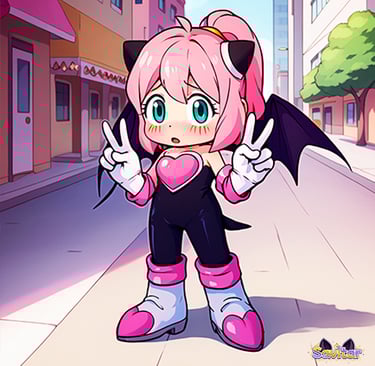 Anya Forger x Rouge Cosplay