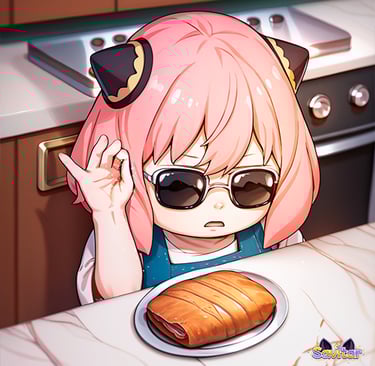 Anya Forger x Salt Bae