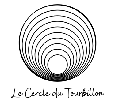 Logo Le Cercle du Tourbillon spirale noire