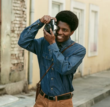 Nouvelle compétence de photographie en développement de Ruben, fondateur de Mers Media.